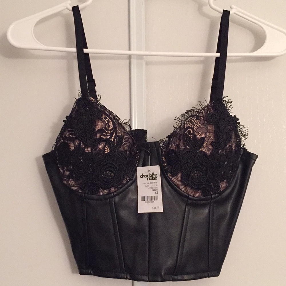 Charlotte Russe Lace “Night” Top